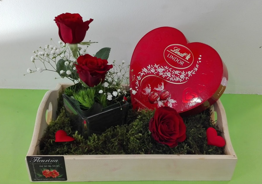 Fleuriste pour bouquet de Saint-Valentin à Sallanches