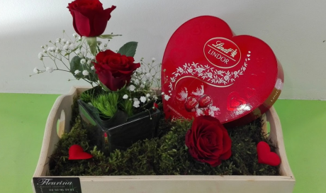 Fleuriste pour bouquet de Saint-Valentin à Sallanches