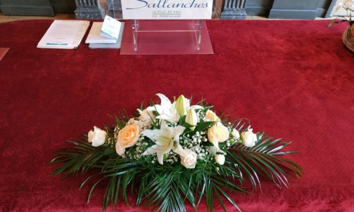 Décoration floral pour Église et Cérémonie Laïque