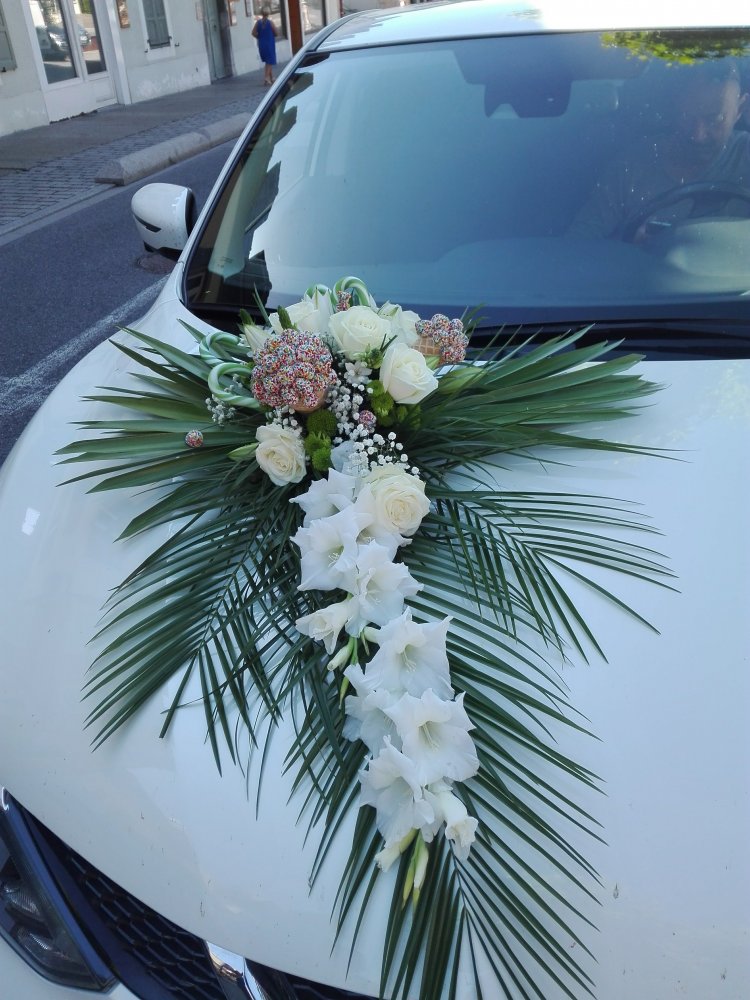 Mariage capot de voiture personnalisé