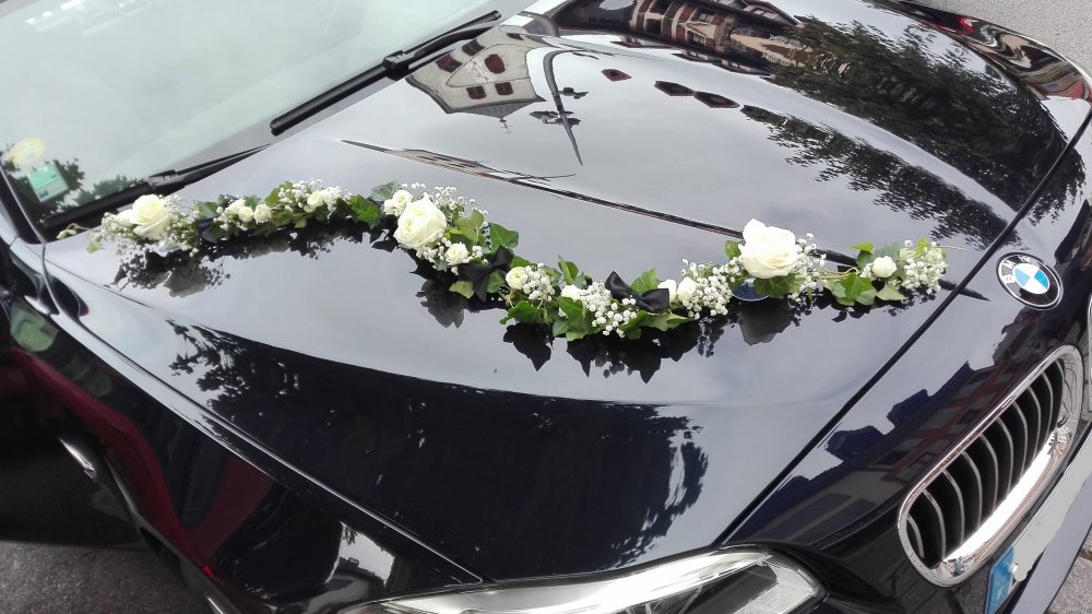 Capot de voiture pour mariage