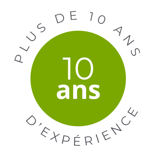 8 ans d'expérience