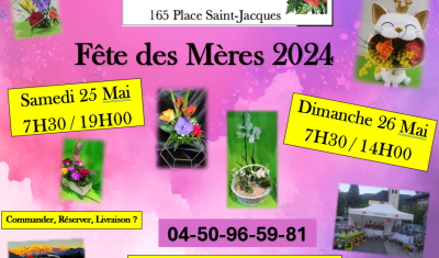 Fête des Méres 2024 Horaires ouverture  bouquet de fleur, fête des maman, dimanche 26 mai, Livraison fleurs, bouquet de fleurs plante 