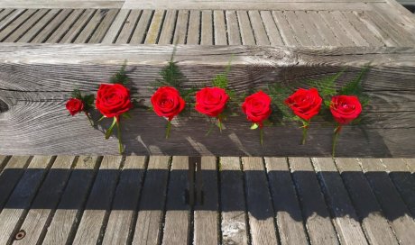 Boutonnière du Marié, Papa, Témoin