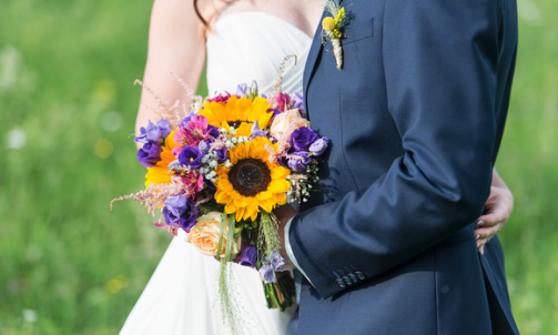 Bouquet de mariée à Sallanches 