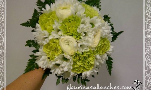 Bouquet de mariée à Sallanches 
