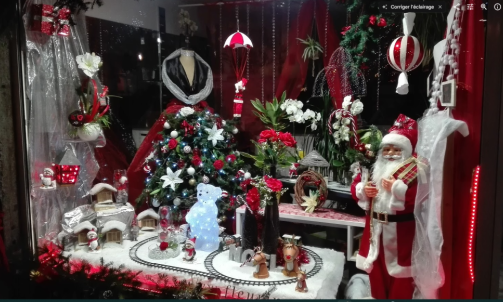 Vitrine Noël
